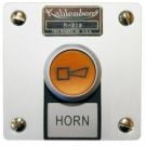 Horn push button panel M-313 flush mount