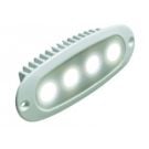 Light LED Spreader White 12V 10W oval recessed flush mount