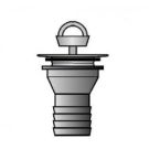 Drainer straight F 1