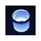 Holder drink White Led lighted with SS rim