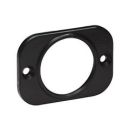 Mounting plate Black for receptacle 08.10.0096