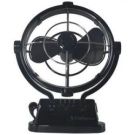 Fan Cabin Sirocco 24V 3-Speed 360° Black