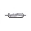 Anode hull Al 2.5 Kg L300 x W80 x H40 mm weld-on