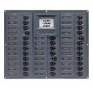 Panel M32-DCSM 12V 32 breaker Horizontal mount with digital meter Millenium series