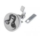 Latch compression Dia. 70 mm SS316 electro polished (cut out Dia. 62 mm) without cam