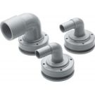 Tank fitting FT38B Dia. 38mm 90 deg. hose connector for flexible tank