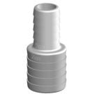 Hose reducer White 38mm-25mm GRP