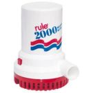 Pump bilge 2000 Gph 12V non automatic rule series