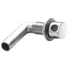 Vent air nipple ST04HS Dia. 16 mm angled hose connection SS316