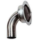 Vent SS316 AB38B 38 mm angled hose connection