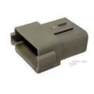 Kit receptacle DT 12 cavity Deutsch connector for 14-18 AWG wire includes housing only (pack of 5pc)