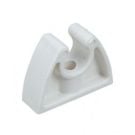 Pole storage clip white for 3/4