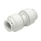 Connector straight equal 28 mm (plastic)
