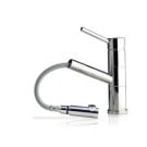 Tap mixer with extractable head & swivel spout