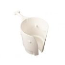 Socket & Drink Holder White Twin Pack