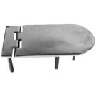 Hinge 134x65 mm 45 mm stud casted SS316