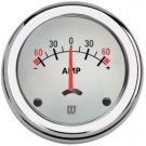 Ammeter AMPSWL white 12/24V (+/- 100A) cut-out Dia. 52 mm with separate shunt
