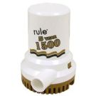 Pump bilge 1500 Gph 12V Gold series non automatic rule series with 5 years warranty