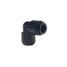 Elbow connector equal 6 mm (plastic)