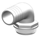 Hose connector 90 deg 1-1/2