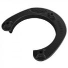 Rod cup holder ABS round 316 backing plate threaded for dia. 3-3/4 holes