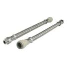 Hose flexi braided 15 x 3/8
