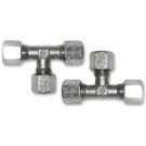 T piece set Dia. 18 mm for inflexible hydraulic hose
