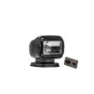 Searchlight LED GT 12V hard wired black dash mount remote 3.7A permanent mount