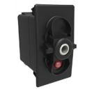 Switch base (On)Off(On) 2 pole Red Indicator V series 24V