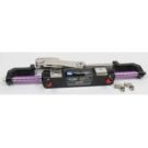 Steering cylinder MC300HD for kit GF300HD2, 140cc 198mm stroke 22mm shaft dia. Right frontal mounting / balanced bull horn type