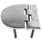 Hinge 83x65 mm 48 mm stud casted SS316