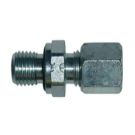 Connector Dia. 15 mm G3/8 cylindric for inflexible hydraulic hose