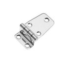 Hinge offset 37 x 67.5 x H10 mm SS304 electro polished