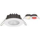 Downlight LED Ventura Bi-Colour 12/24V 4.7W 183lm 90° 2800K Warm White/Red Stainless Steel IP65 Dimmable