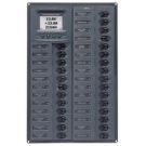 Panel M28-DCSM 12V 28 breaker Vertical mount with digital meter Millenium series