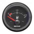 Gauge fuel level FUELB black 12/24V