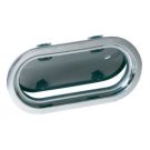 Porthole PMS23A1 322 x 177 mm cut- out SS316 frame with mosquito screen CE certified A-I
