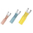 Terminal spade 16-14 AWG 4 mm screw heat shrink adhesive lined 25 pc