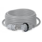 Shore power 25 ft 50A 125/250V (G) 4 wire cordset in box pack grey colour