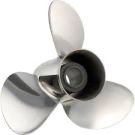 Propeller Rubex NS3 Plus Stainless Steel 3-Blade 15.625″ × 13″ RH Interchangeable Hub for 115 HP and Above Engines