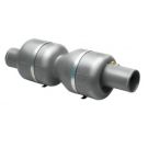 Muffler Exhaust MV100 High-Performance for 100 mm Hose 11.5 L Capacity with Check Valve