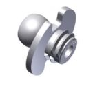 Panel Clip LP-M8A Male Self Tapping + screw mount - Low Profile range (5 kg pull out load)