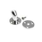 Frontal montage round Dia. 42 mm SS316 polished for hand rail Dia. 20 mm