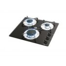 Cooker Gas Crystal 1 Auxiliary + 1 Semi-Rapid + 1 Rapid Burner Vertical Switch
