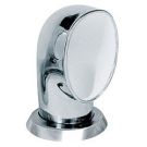 Ventilator cowl JER316WR ID75 mm SS316 with white interior air flow area 44.2 cm2 includes ring & nut
