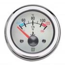 Gauge water temperature TEMPW White 24V (40-120 deg. C) cut-out Dia. 52 mm excluding sensor