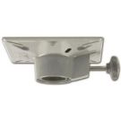 Table support 76mm column 240x240mm with mounted nuts for the locking for table slide
