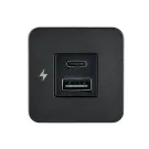 USB-A & C Interior Charging Socket - Black Bezel