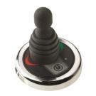 Thruster panel BPJRC (round chromed plastic bezel) with joystick &power switch for retractable bow thruster 12/24V