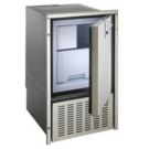 Ice maker white ice 4kg/day 230V 50Hz inox cabinet